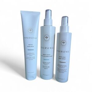 Innersense Hair Care‎ set of 3 - leave-in conditioner, detox mask, styling spray